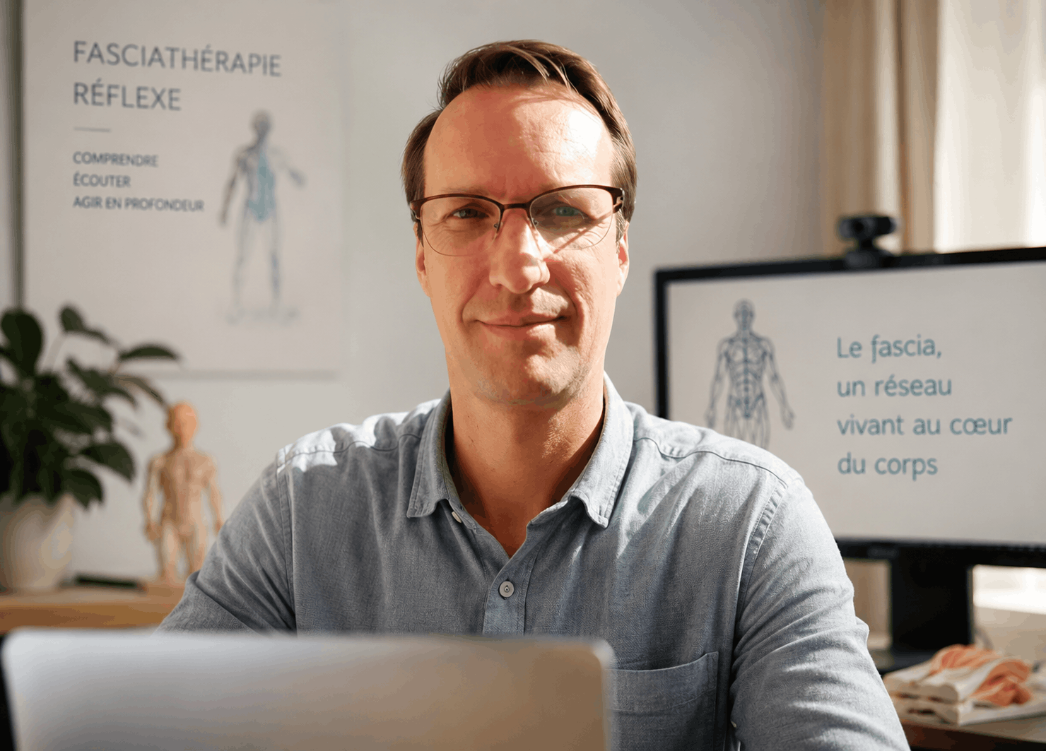 Antoine Lesaffre, ancien sportif de haut niveau, expert en thérapies mécaniques, Naturopathie, et Fasciathérapie
